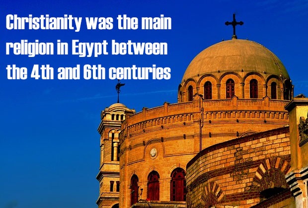 Christianity was the main religion in Egypt between the 4th and 6th centuries