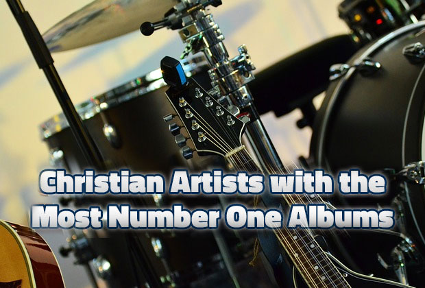 Christian Artists with the Most No. 1 Albums