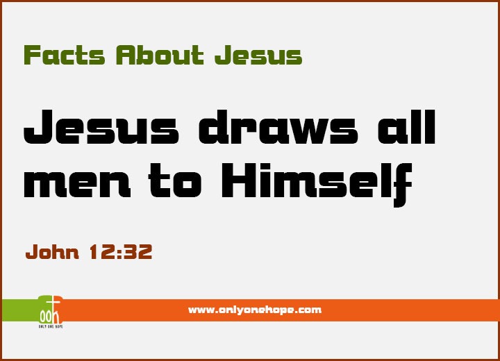 Jesus draws all men to Himself