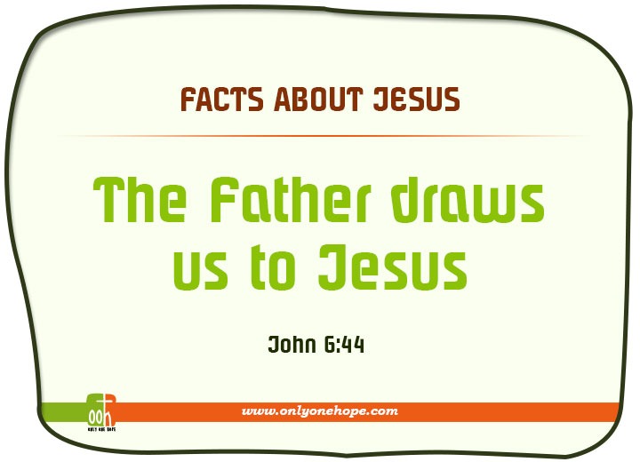 The Father draws us to Jesus