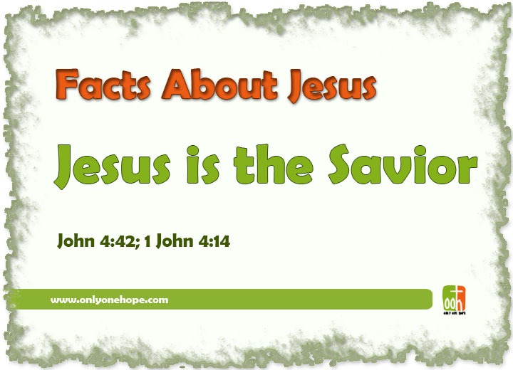 Jesus is the Savior