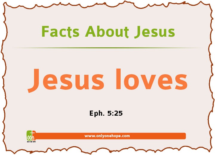Jesus loves