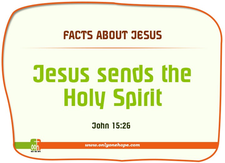 Jesus sends the Holy Spirit