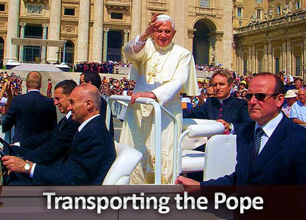 Transporting-the-Pope