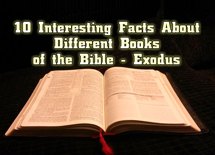10 Interesting Facts About Different Books of the Bible   Exodus