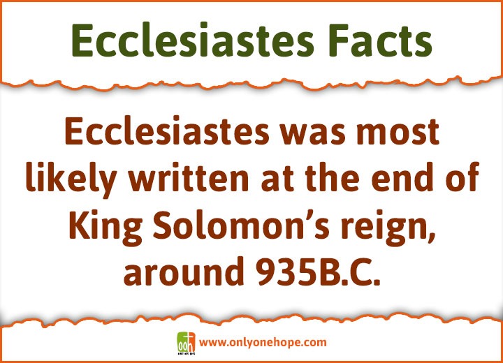 Ecclesiastes-FACTS-5