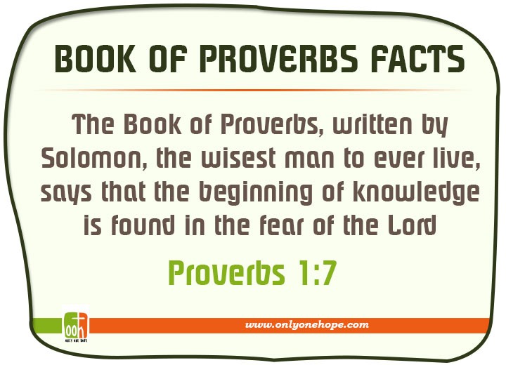 Bible Verse Proverbs 1:7