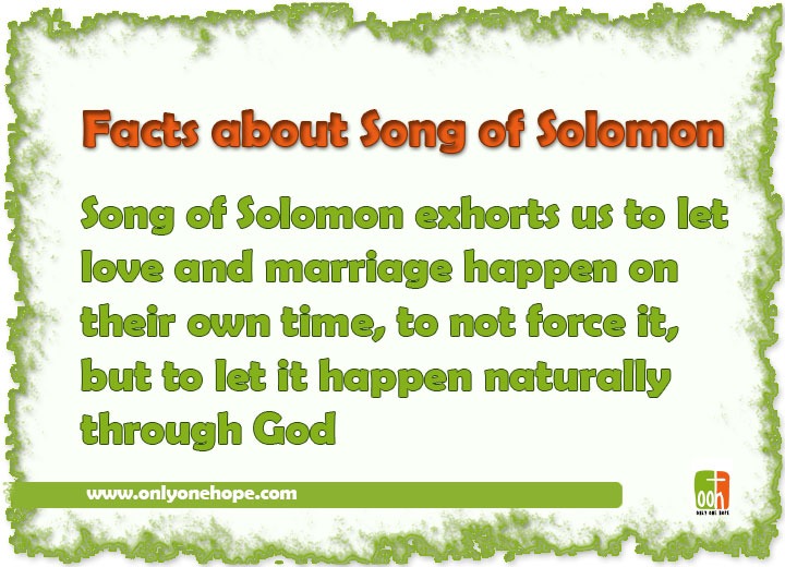 Fun Facts About the Book of Song of Solomon
