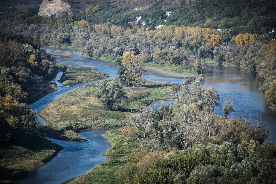 River Meanders Moravia Landscape