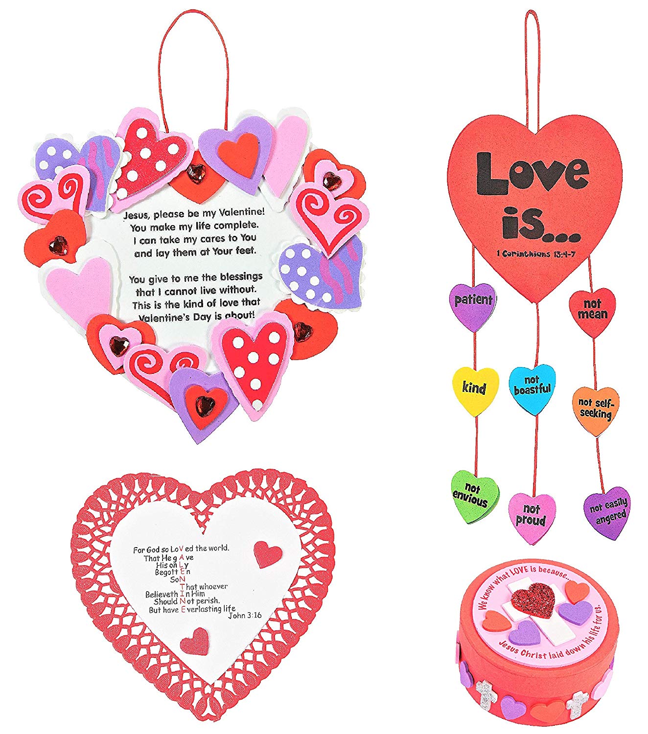 4 Valentine's day Crafts for Kids - Multiply Church