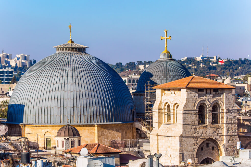 Domes of the Temple of the Holy Sepulcher