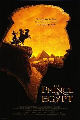 Film poster for The Prince Of Egypt,  Film Poster, The Prince Of Egypt, Film Poster The Prince Of Egypt, 1998, Film, Christian Film